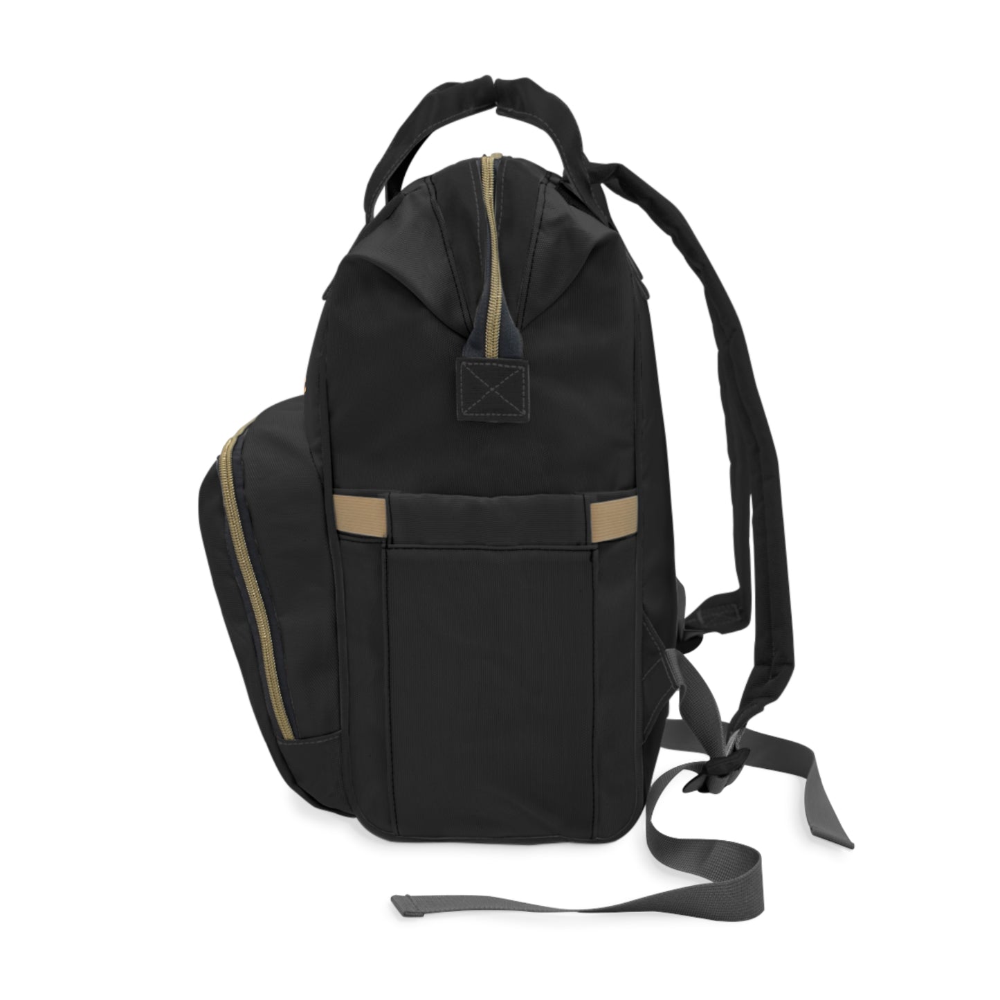 Black Multifunctional Backpack