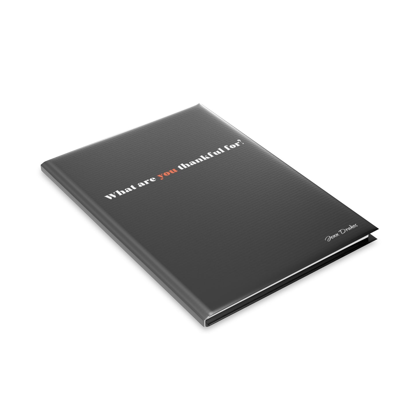 Black Hardcover Notebook with Puffy Covers
